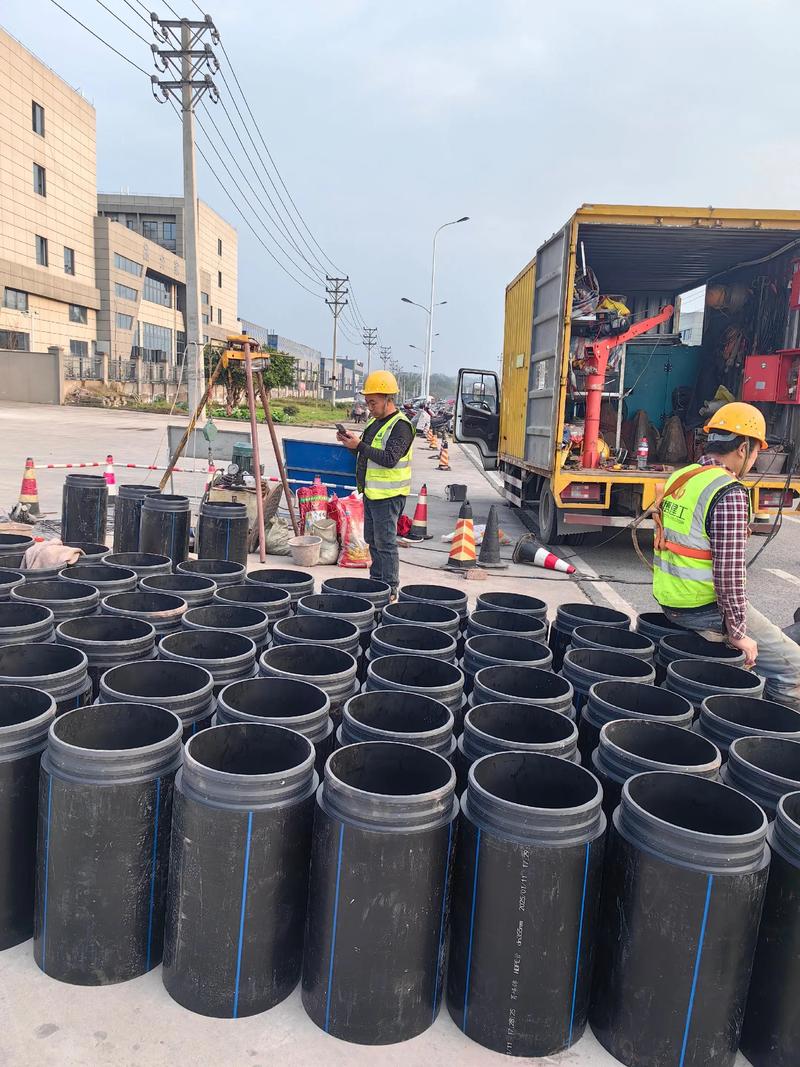 长武管道短管置换