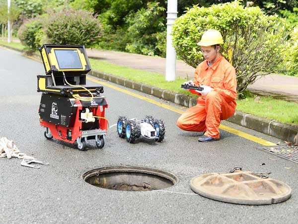 长武管道机器人检测