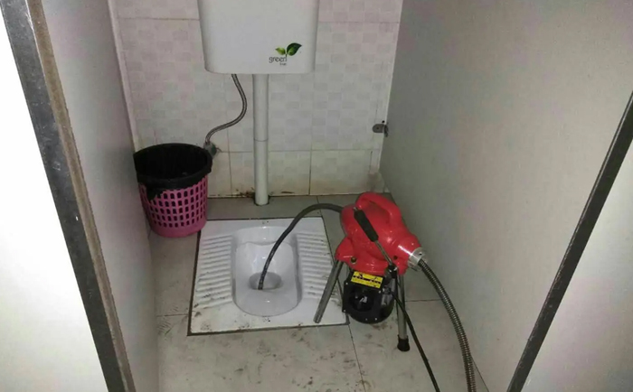 长武蹲便疏通