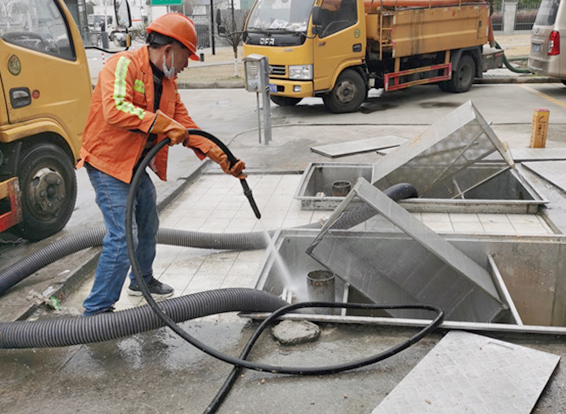 长武隔油池清理